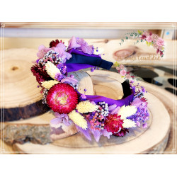 Diadema Ancha "Violet"