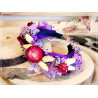 Diadema Ancha "Violet"