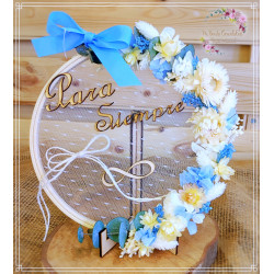 Bastidor para alianzas "Para Siempre Infinito"- 21cm