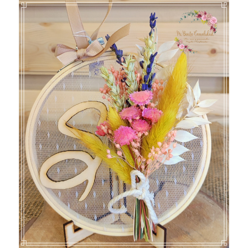Bastidor pequeño con Letra Personalizable