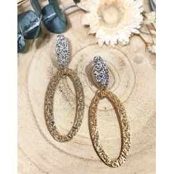Pendientes "Aros Oval"