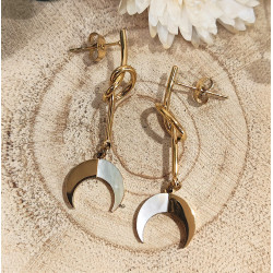 Pendientes " Luna"