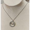 Collar Brillos "Cardiograma Amor Perruno/Gatuno"