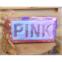Neceser Opalescente "Love & Pink"