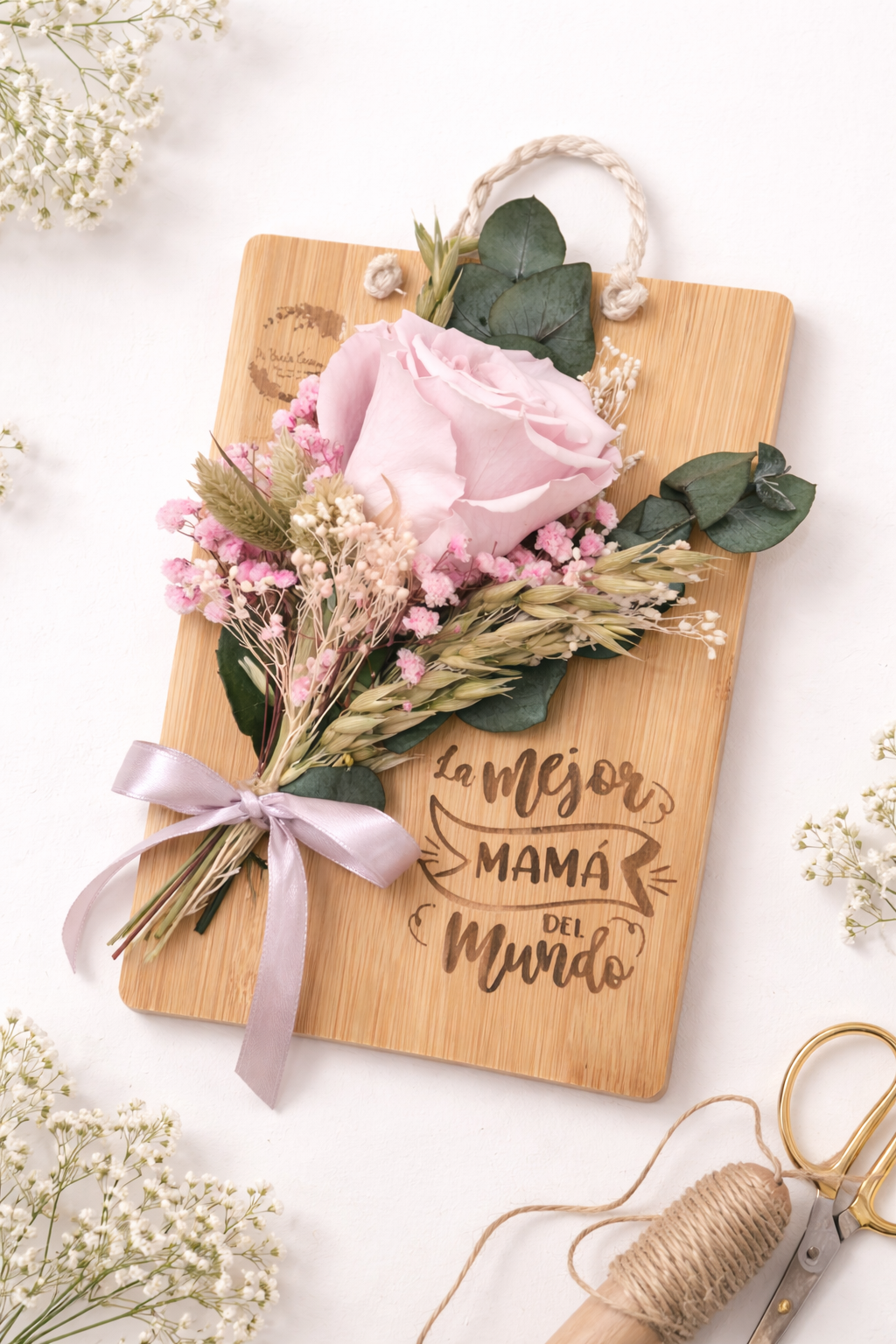 Placa "La Mejor Mamá del Mundo"